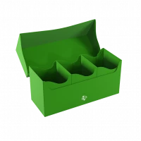Ilustracja produktu Gamegenic: Triple Deck Holder 300+ XL - Potrójne Pudełko na Karty - Green